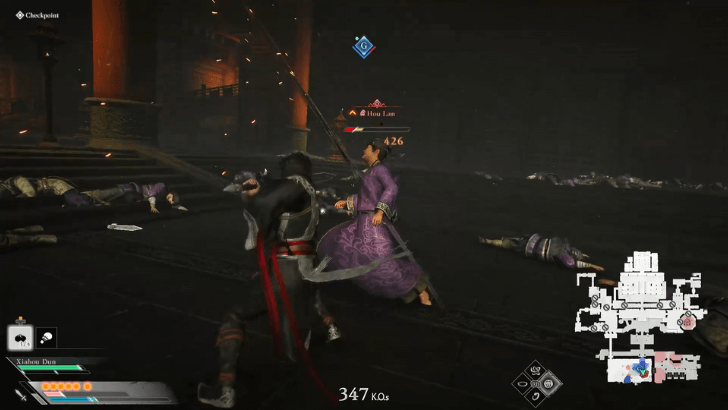 Dynasty Warriors Origins - Defeat Hou Lan