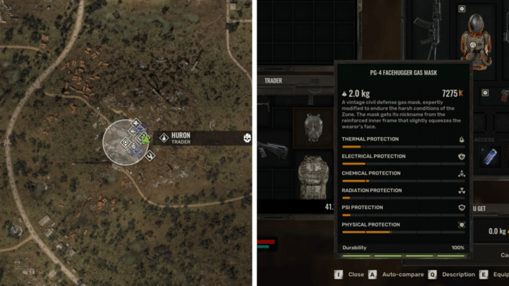 PG-4 Facehugger Gas Mask from Huron