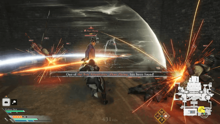 Dynasty Warriors Origins - Defeat Zhao Zhong