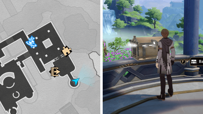 HSR Eternal Holy City Okhema Chest 25 Location