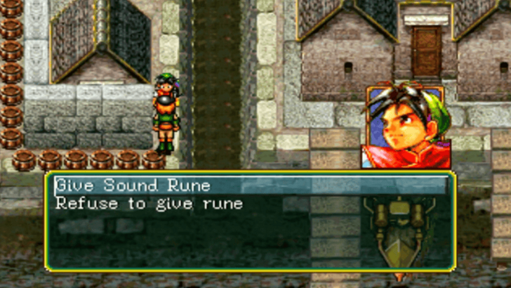 Give Sound Rune to Recruit Melodye