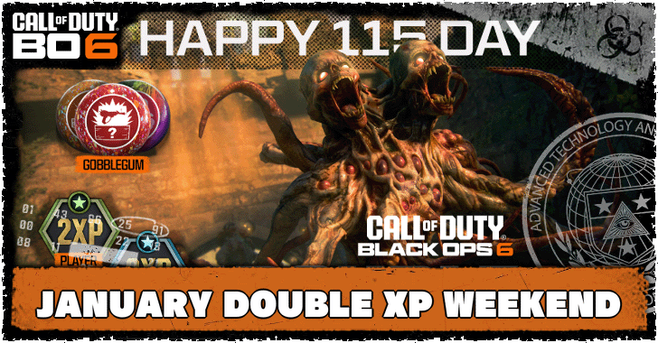 Black Ops 6 - January Double XP Weekend