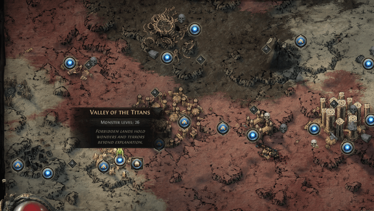Valley of the Titans Map