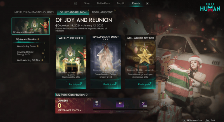 Once Human - Patch 1.3.4 Events