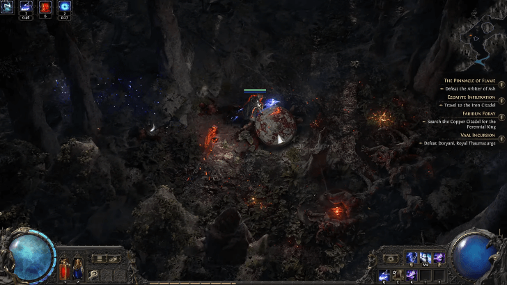Path of Exile 2 (PoE 2) Spider Woods Map