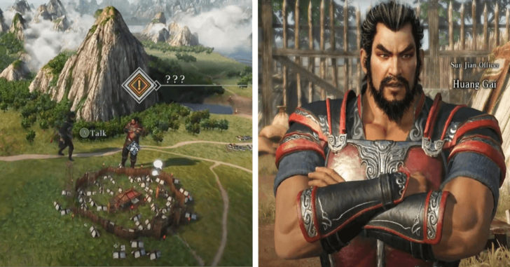 Dynasty Warriors Origins - Talk to Huang Gai