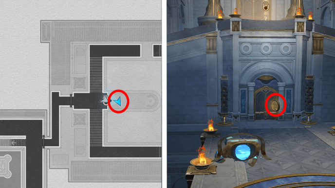 Honkai Star Rail - Bloodbathed Battlefront Castrum Kremnos - Coin of Whimsy 1 Location