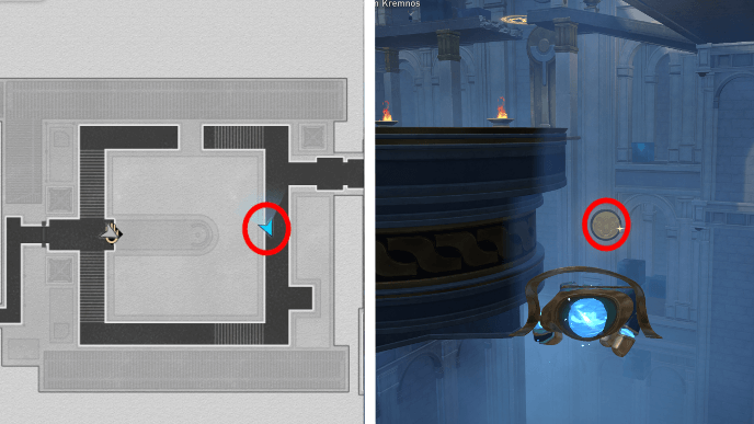 Honkai Star Rail - Bloodbathed Battlefront Castrum Kremnos - Coin of Whimsy 2 Location