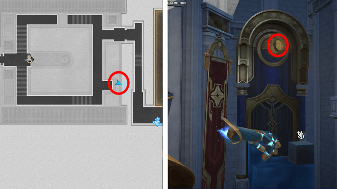 Honkai Star Rail - Bloodbathed Battlefront Castrum Kremnos - Coin of Whimsy 3 Location