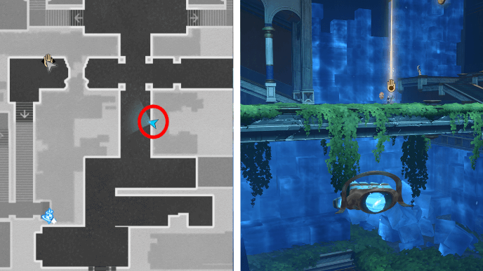 Honkai Star Rail - Strife Ruins Castrum Kremnos - Coin of Whimsy 1 Location