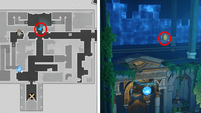 Honkai Star Rail - Strife Ruins Castrum Kremnos - Coin of Whimsy 2 Location