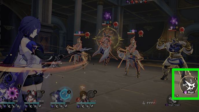 HSR Path of Aria Use Skills