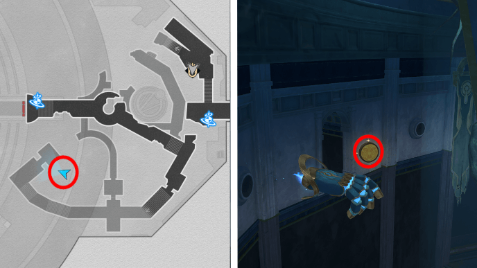 Honkai Star Rail - Strife Ruins Castrum Kremnos - Coin of Whimsy 5 Location