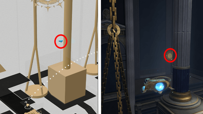 Honkai Star Rail - Abyss of Fate Janusopolis - Coin of Whimsy 1 Location