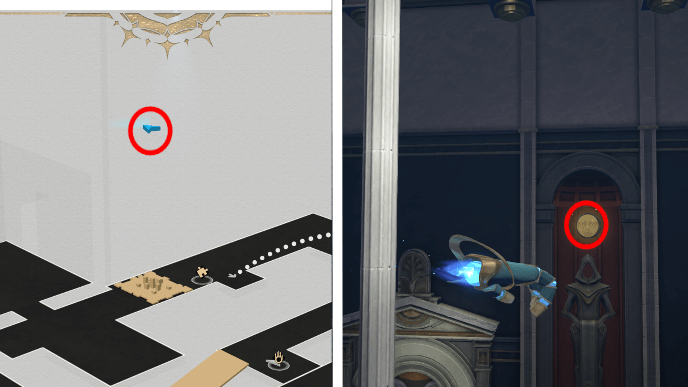 Honkai Star Rail - Abyss of Fate Janusopolis - Coin of Whimsy 2 Location