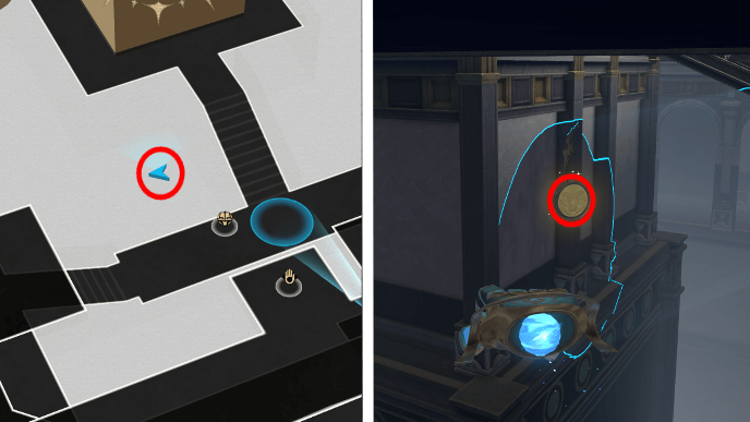 Honkai Star Rail - Abyss of Fate Janusopolis - Coin of Whimsy 3 Location