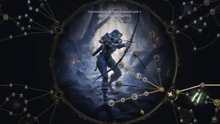 Path of Exile 2 Lightning Ranger Ascendancy Node