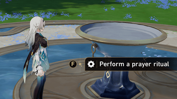 HSR Memory Crystal Shard - Get from Prayer Ritual