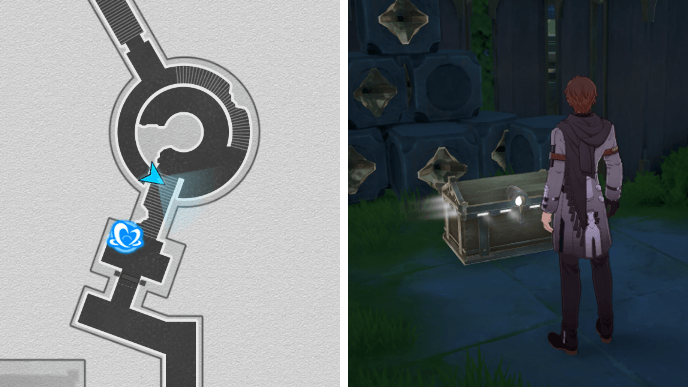 HSR Strife Ruins Castrum Kremnos Chest 28 Location