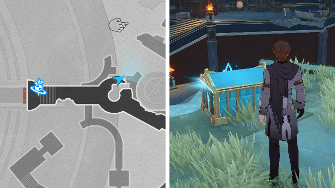 HSR Strife Ruins Castrum Kremnos Chest 36 Location