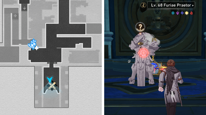 HSR Strife Ruins Castrum Kremnos Formidable Foe Location