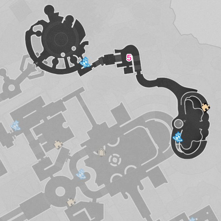 Honkai Star Rail - Living Flame of Georios Locations - Okhema Northeast F2