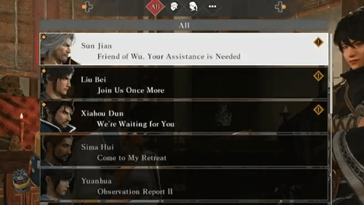 Battle of Xu Province Faction Letters