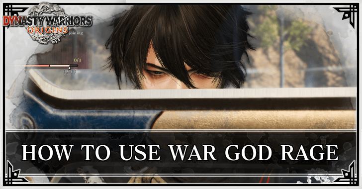Dynasty Warriors Origins - How to Use War God Rage