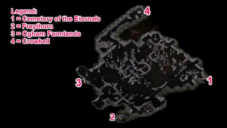 Hunting Grounds Map Layout