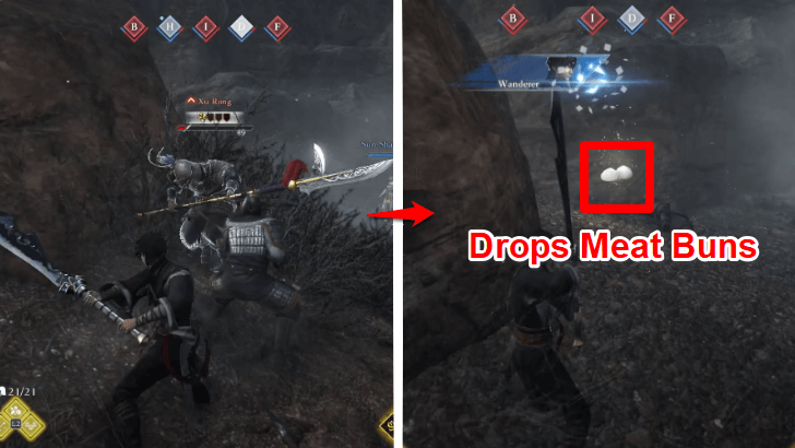 Dynasty Warriors Origins Enemy Officers Drop Meat Buns