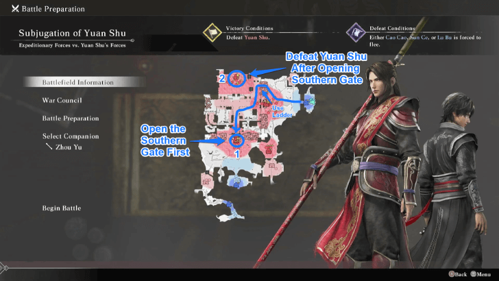 Dynasty Warriors Origins - Subjugation of Yuan Shu