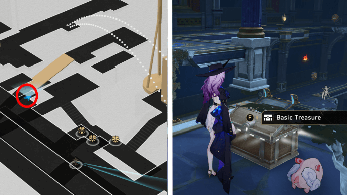 Honkai Star Rail - Abyss of Fate Janusopolis - Treasure Chest 26 Location