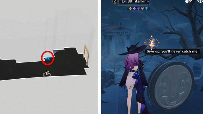 Honkai Star Rail - Abyss of Fate Janusopolis - Spirithief 2 Location