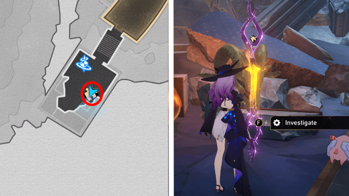 Honkai Star Rail - Abyss of Fate Janusopolis - Golden Scapegoat 2 Location