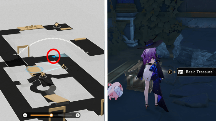 Honkai Star Rail - Abyss of Fate Janusopolis - Treasure Chest 3 Location