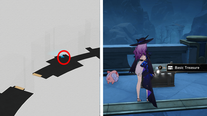 Honkai Star Rail - Abyss of Fate Janusopolis - Treasure Chest 9 Location