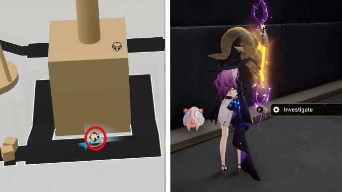 Honkai Star Rail - Abyss of Fate Janusopolis - Golden Scapegoat 5 Location