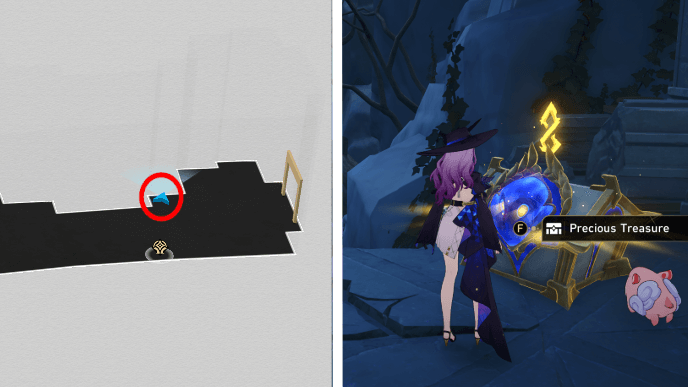 Honkai Star Rail - Abyss of Fate Janusopolis - Treasure Chest 10 Location