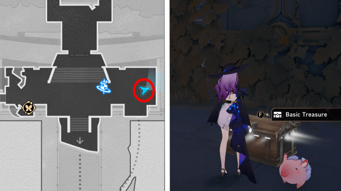 Honkai Star Rail - Abyss of Fate Janusopolis - Treasure Chest 14 Location