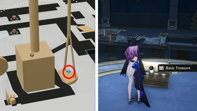 Honkai Star Rail - Abyss of Fate Janusopolis - Treasure Chest 29 Location