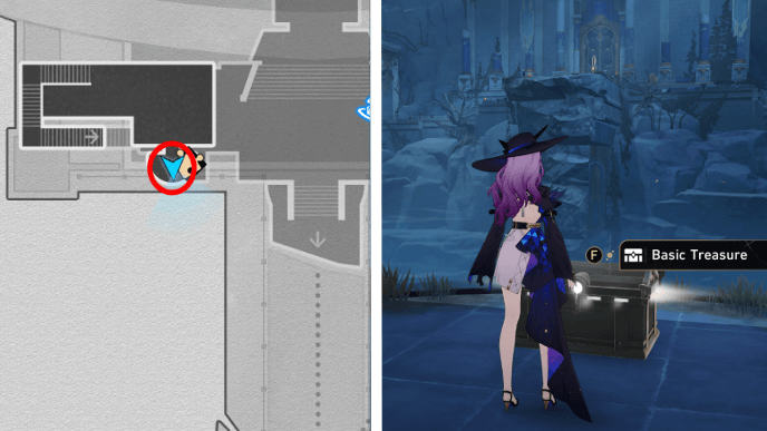 Honkai Star Rail - Abyss of Fate Janusopolis - Treasure Chest 17 Location