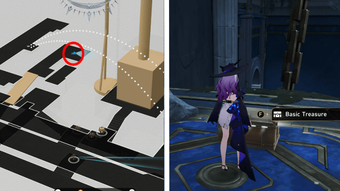 Honkai Star Rail - Abyss of Fate Janusopolis - Treasure Chest 30 Location