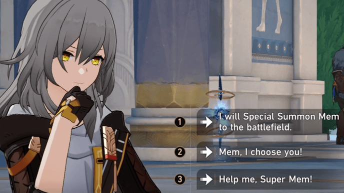 HSR - Summon Mem and Follow Her