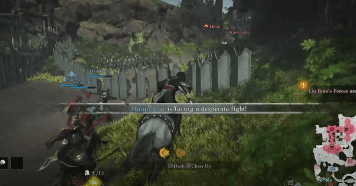 Charge Through Enemy Formation