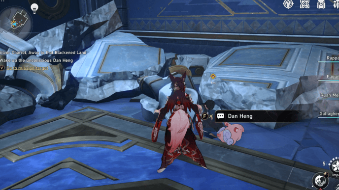 Honkai Star Rail - Silver Chariot, Away to that Blackened Land Mission Guide - Wake Up Dan Heng