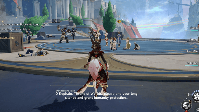 Honkai Star Rail - Silver Chariot, Away to that Blackened Land Mission Guide - Aid Okhema