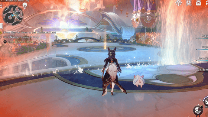 Honkai Star Rail - Silver Chariot, Away to that Blackened Land Mission Guide - Face Nikador, Lance of Fury