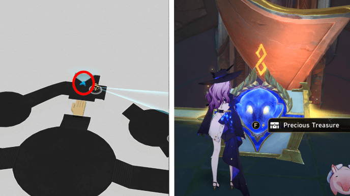 HSR Bloodbathed Battlefront Castrum Kremnos Chest 34 Location