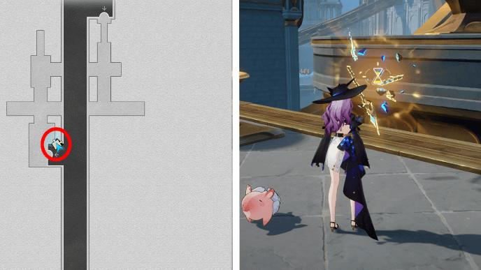 HSR Bloodbathed Battlefront Castrum Kremnos Chest 4 Location