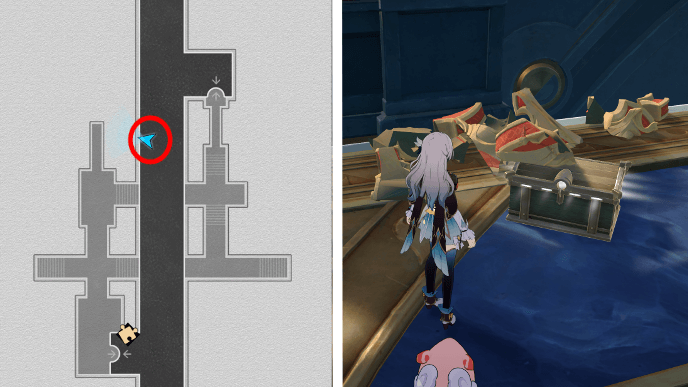 HSR Bloodbathed Battlefront Castrum Kremnos Chest 5 Location